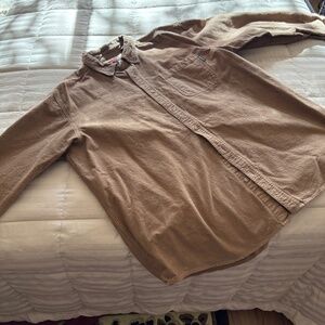 Wolverine Men’s Long Sleeve Brown Corduroy shirt